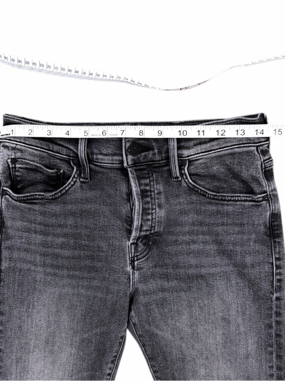 MOTHER The Mid Rise Hiker Hover Jeans in Call It A Night  Size 27 - Picture 12 of 15